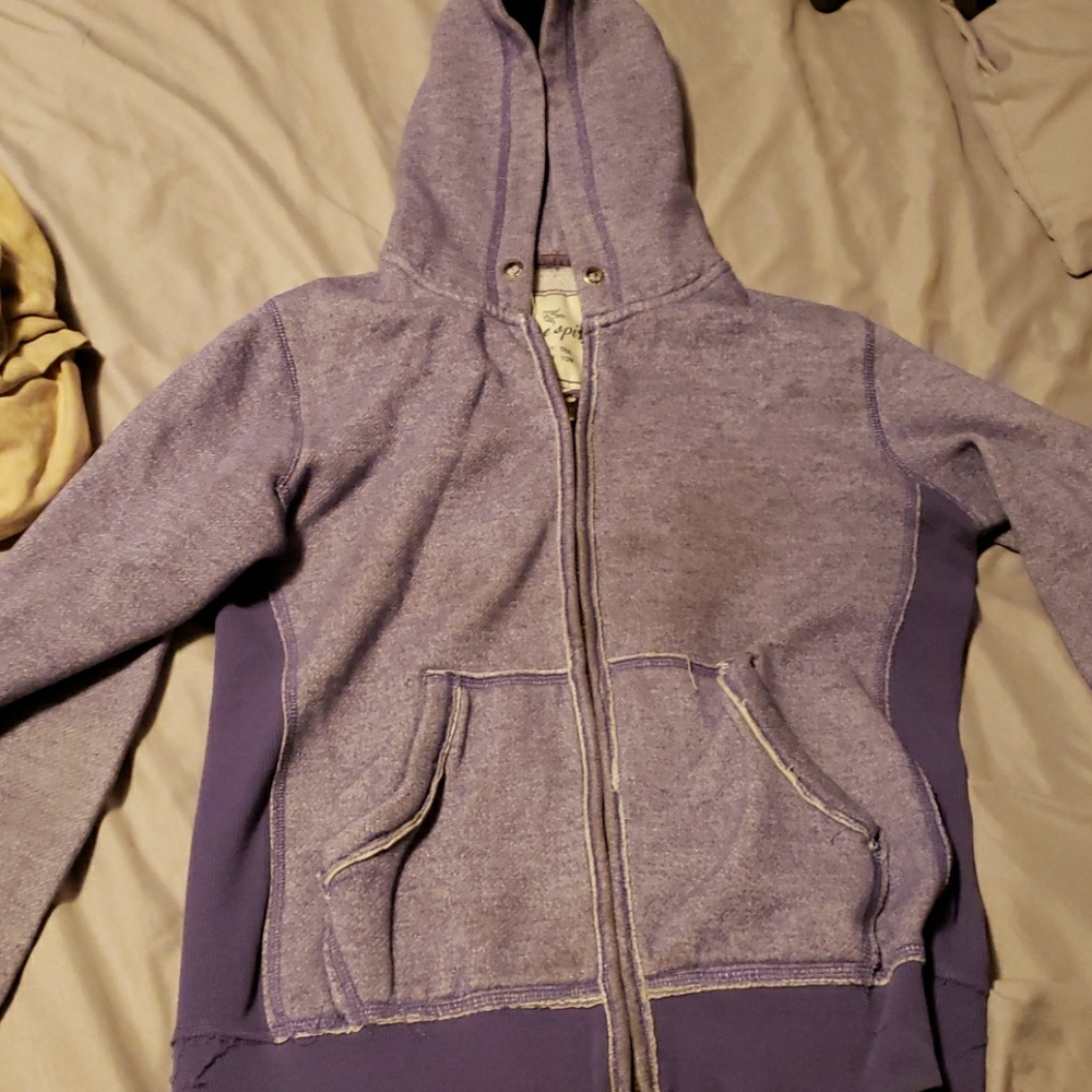 Women free spirit purple jacket